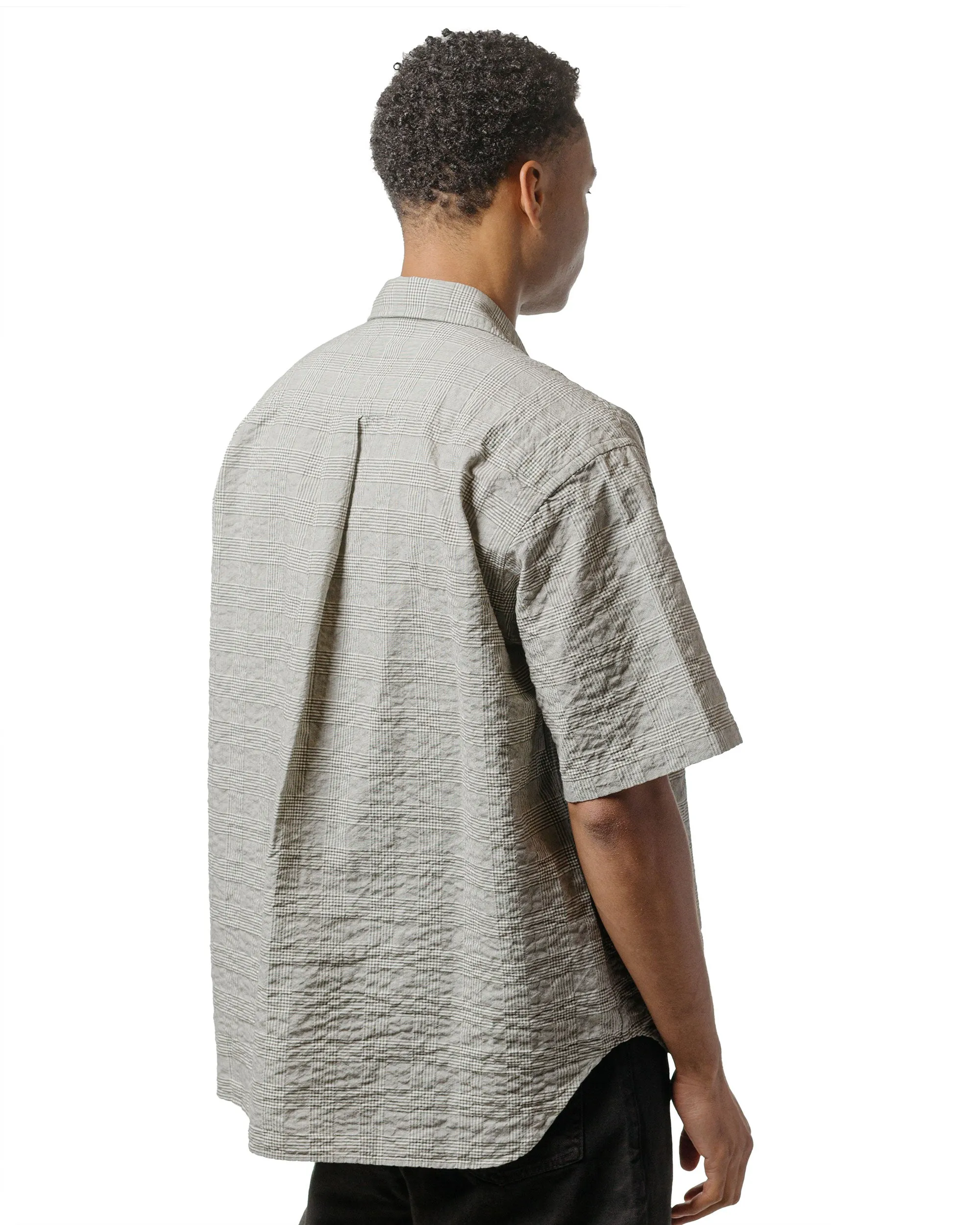 Norse Projects Mo Oversized Check SS Shirt Moss Green sold by Lost & Found product image thumbnail 3