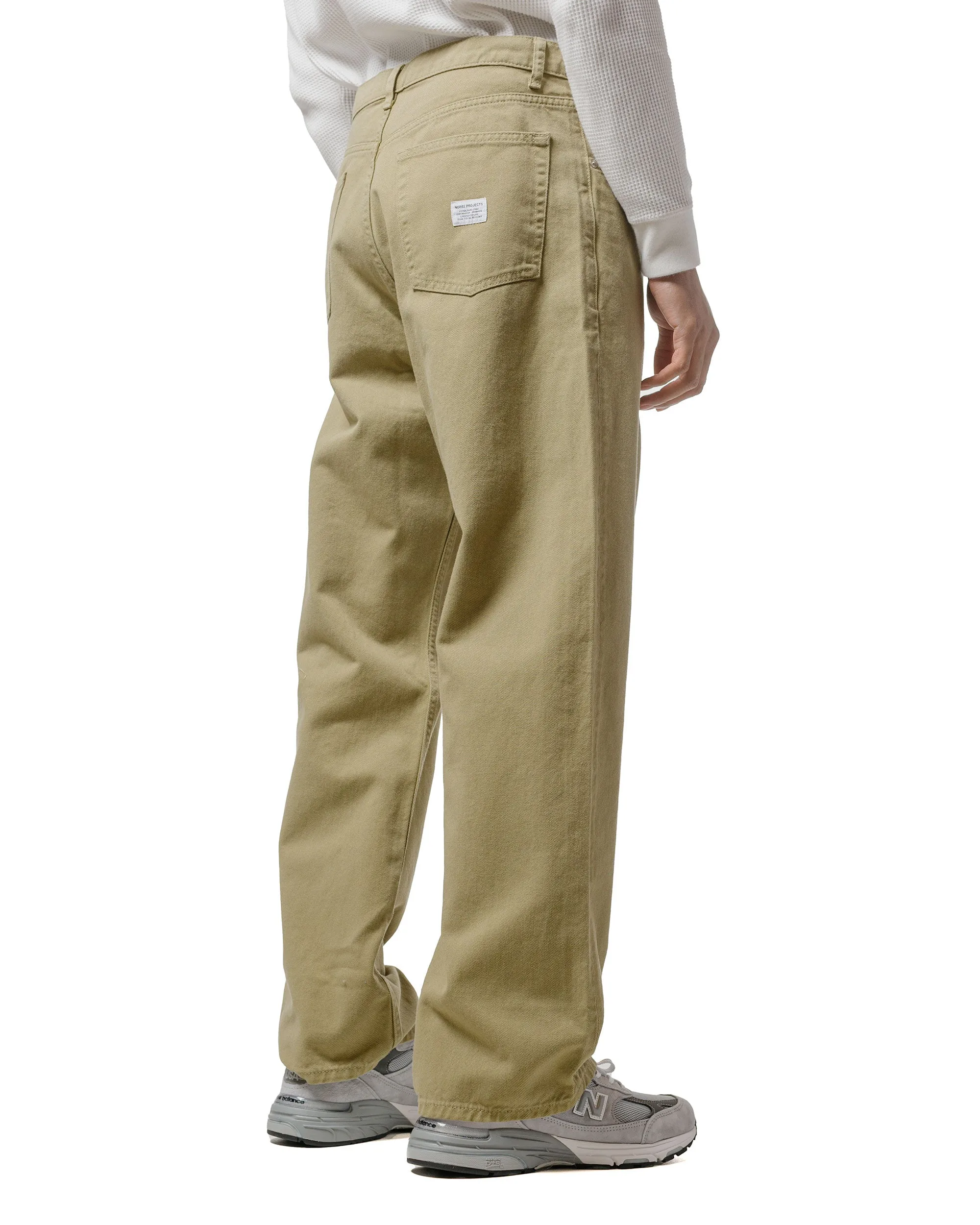 Norse Projects Mogens Relaxed 5 Pocket Heavy Twill Moss Green sold by Lost & Found product image thumbnail 3