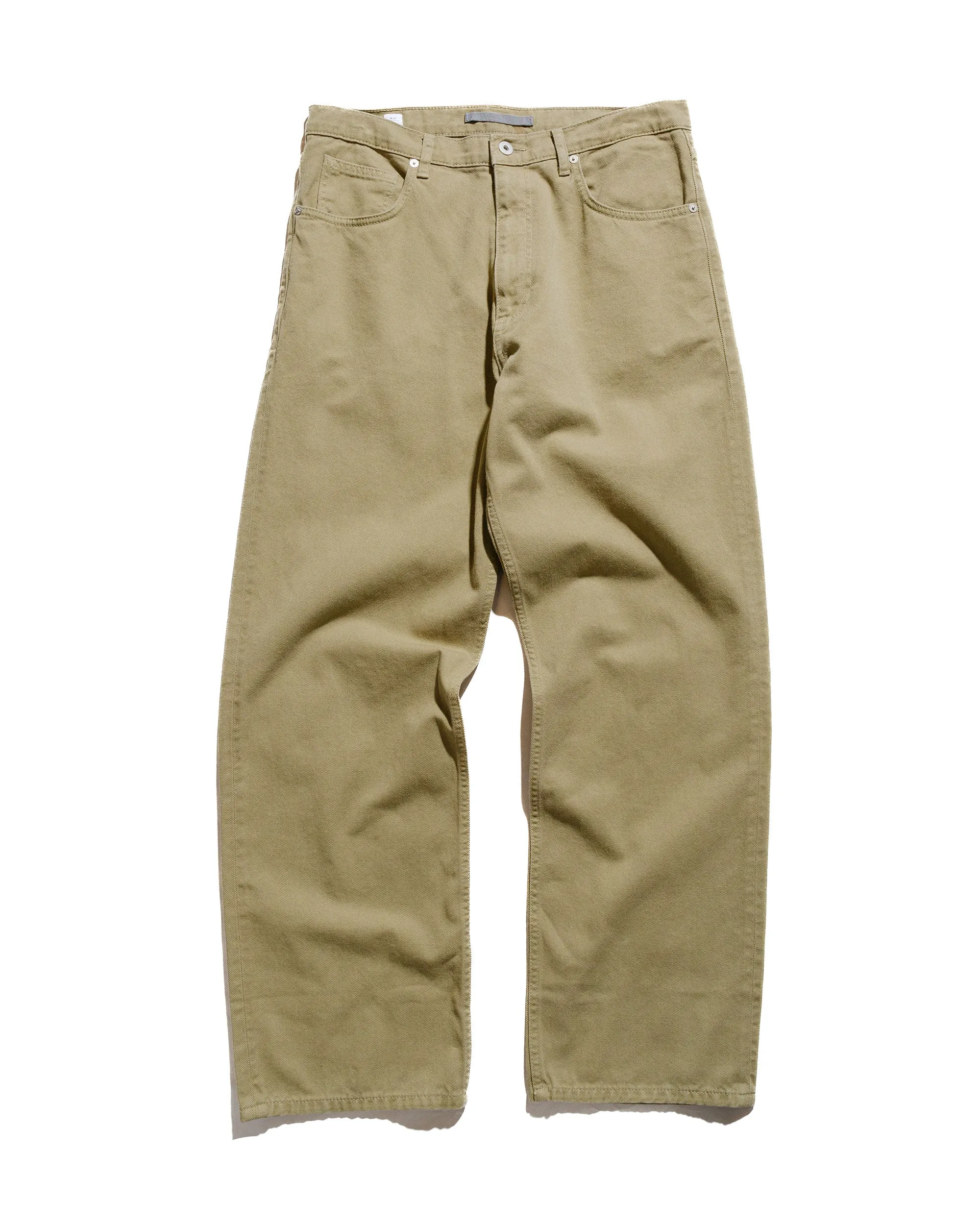 Norse Projects Mogens Relaxed 5 Pocket Heavy Twill Moss Green sold by Lost & Found