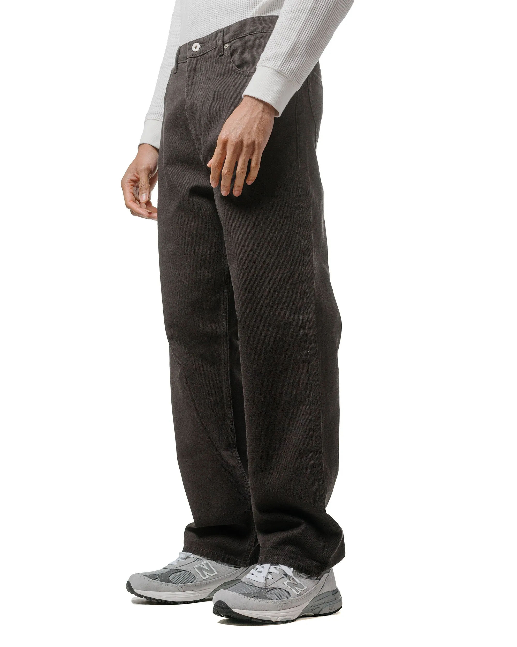 Norse Projects Mogens Relaxed 5 Pocket Heavy Twill Black sold by Lost & Found product image thumbnail 2