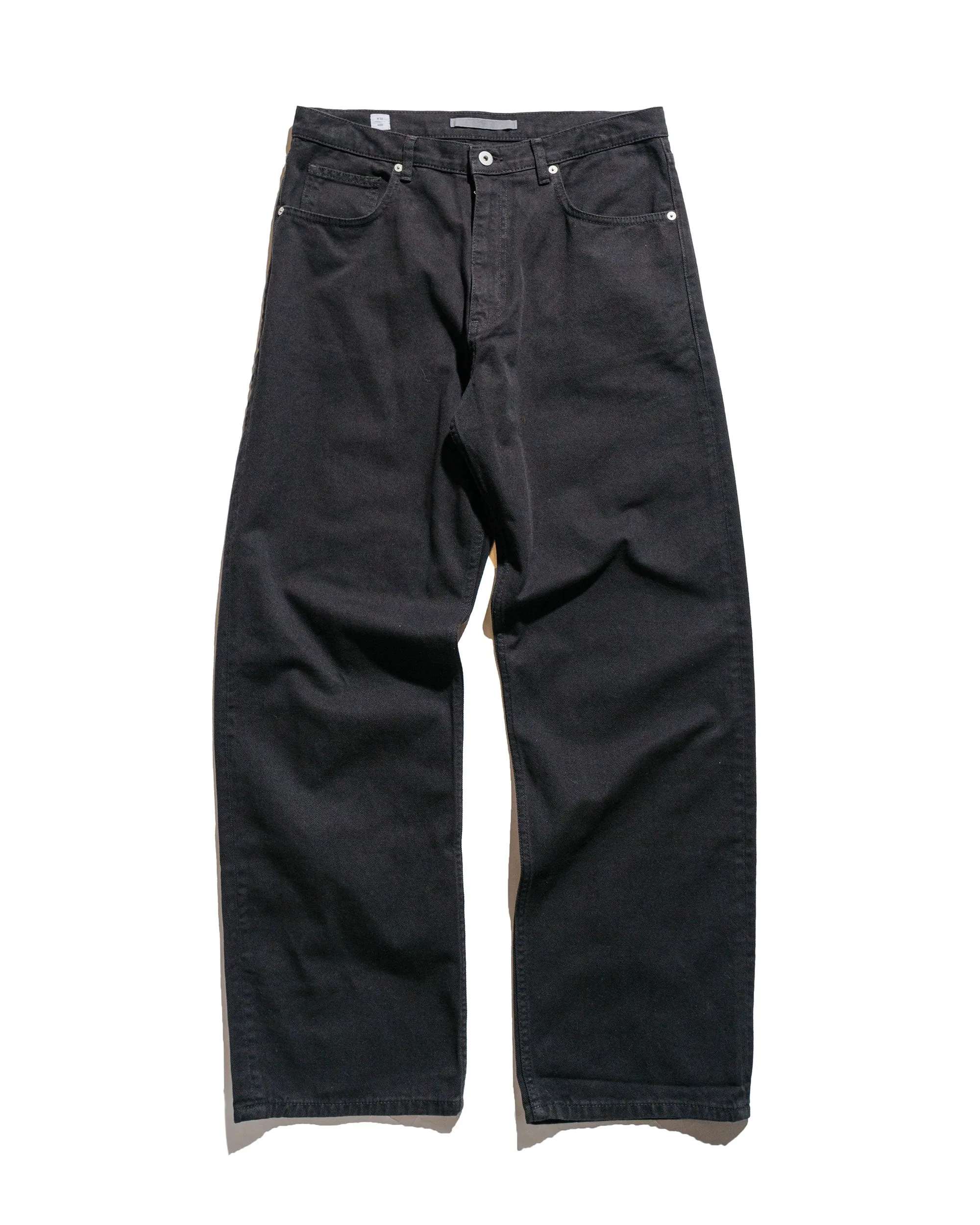 Norse Projects Mogens Relaxed 5 Pocket Heavy Twill Black sold by Lost & Found