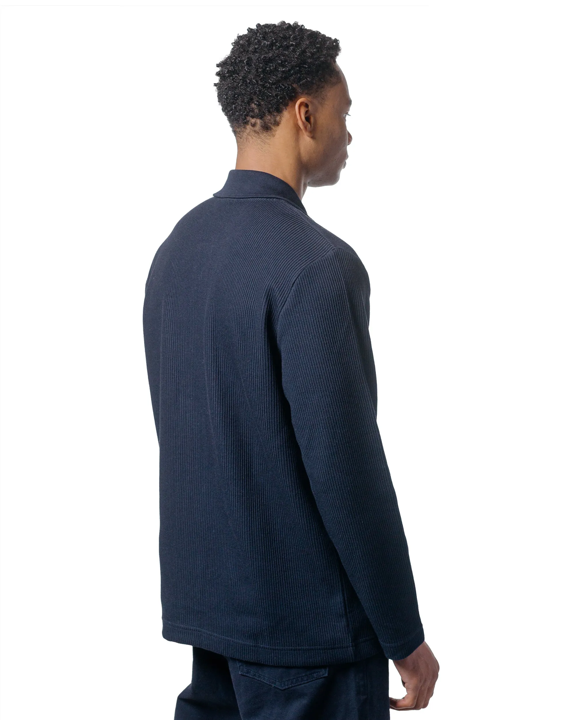 Norse Projects Jorn Double Face Overshirt Dark Navy sold by Lost & Found product image thumbnail 3