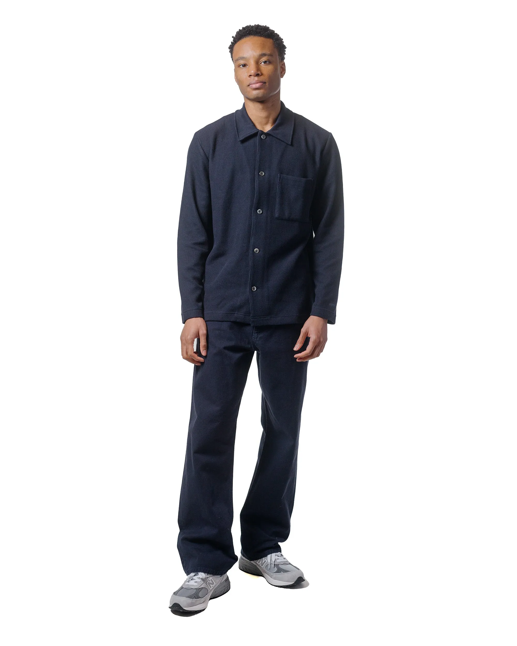 Norse Projects Jorn Double Face Overshirt Dark Navy sold by Lost & Found product image thumbnail 4