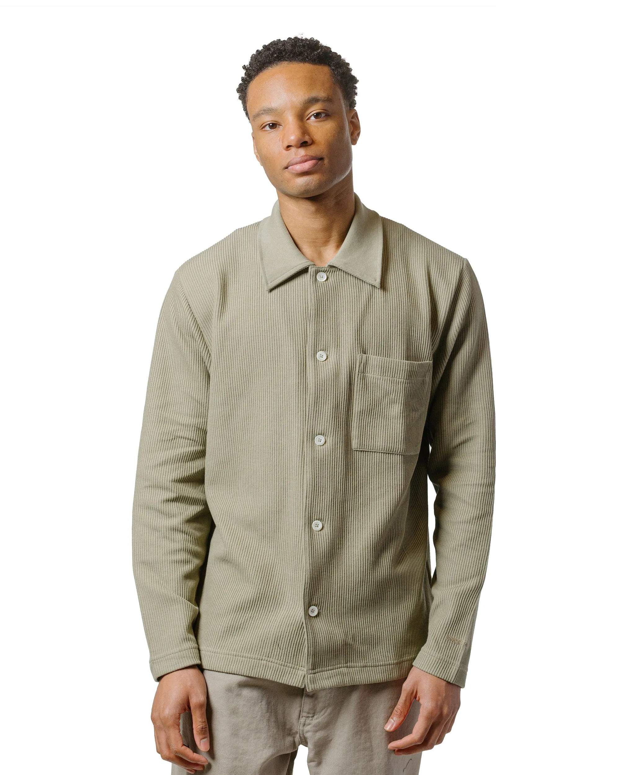 Norse Projects Jorn Double Face Overshirt Clay sold by Lost & Found product image thumbnail 2