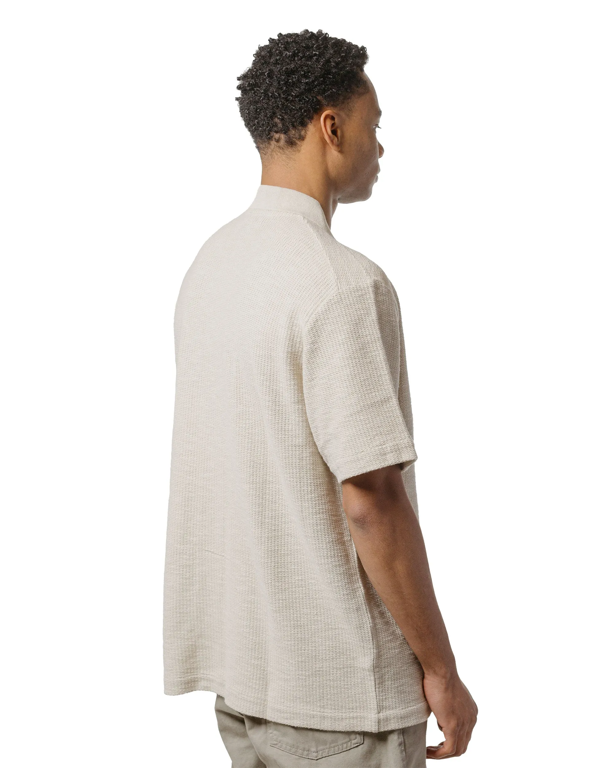 Norse Projects Gustav Crochet Jersey Shirt Oatmeal sold by Lost & Found product image thumbnail 3