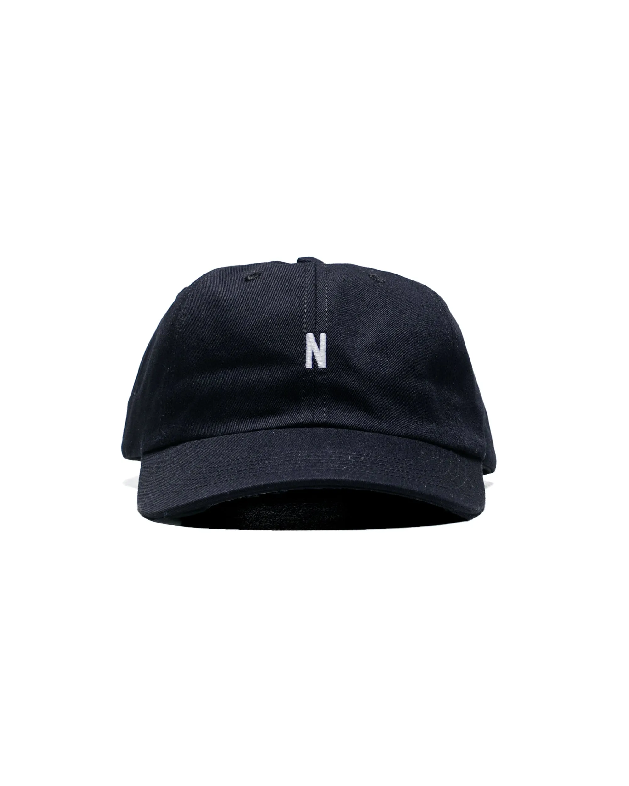 Norse Projects Twill Sports Cap Dark Navy sold by Lost & Found