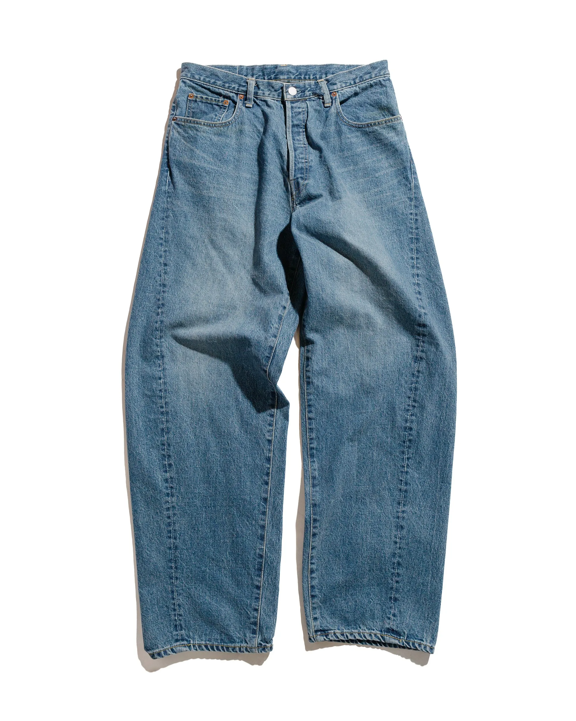 ssstein Twist Seam Eco Denim Jean Indigo One Wash sold by Lost & Found