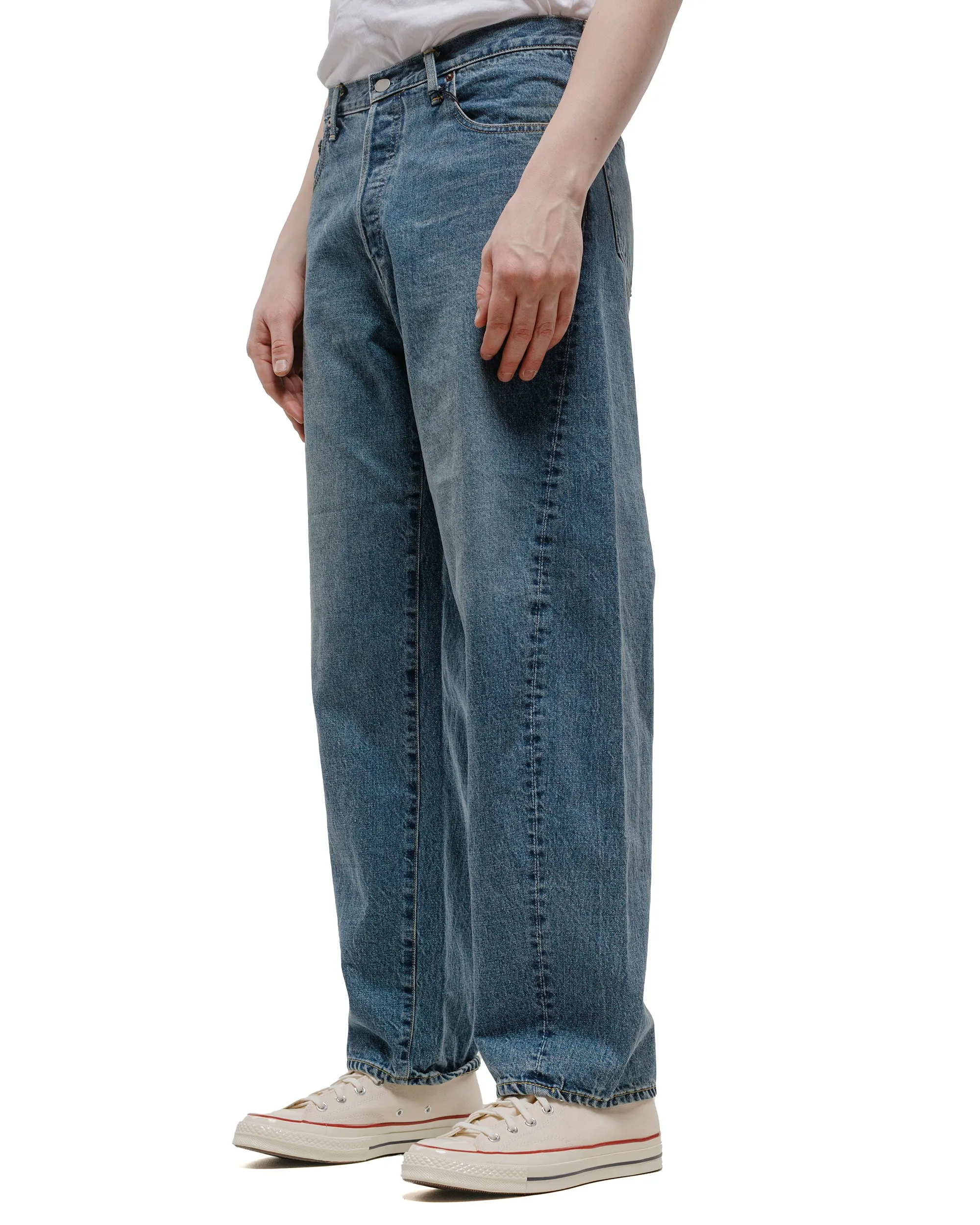 ssstein Twist Seam Eco Denim Jean Indigo One Wash sold by Lost & Found product image thumbnail 2