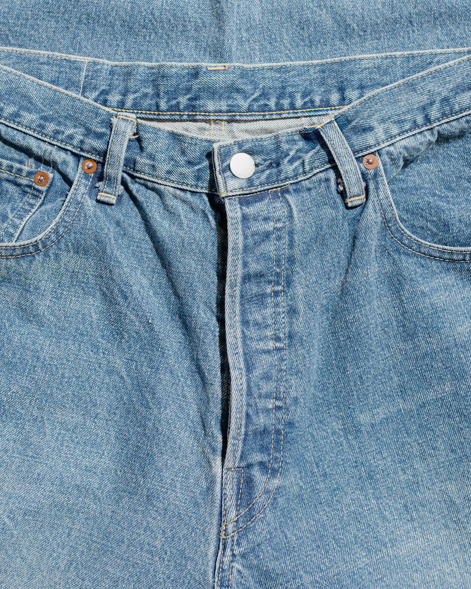 ssstein Twist Seam Eco Denim Jean Indigo One Wash sold by Lost & Found product image thumbnail 5