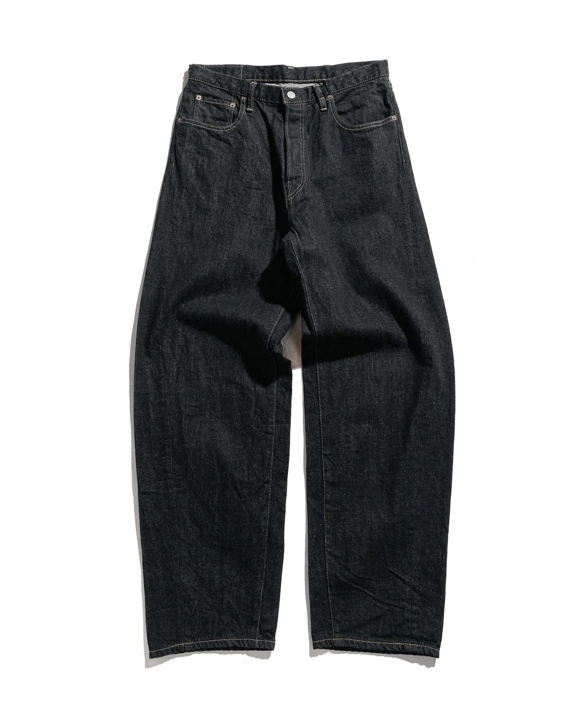 ssstein Twist Seam Vintage Denim Jeans Black sold by Lost & Found