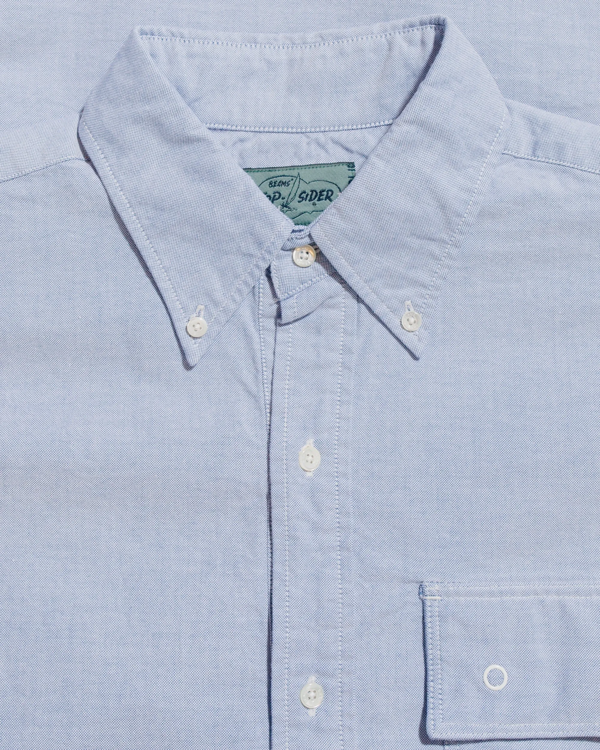 Beams Plus Sperry Top-Sider B.D. Pullover Classic-Fit Oxford Blue sold by Lost & Found product image thumbnail 5