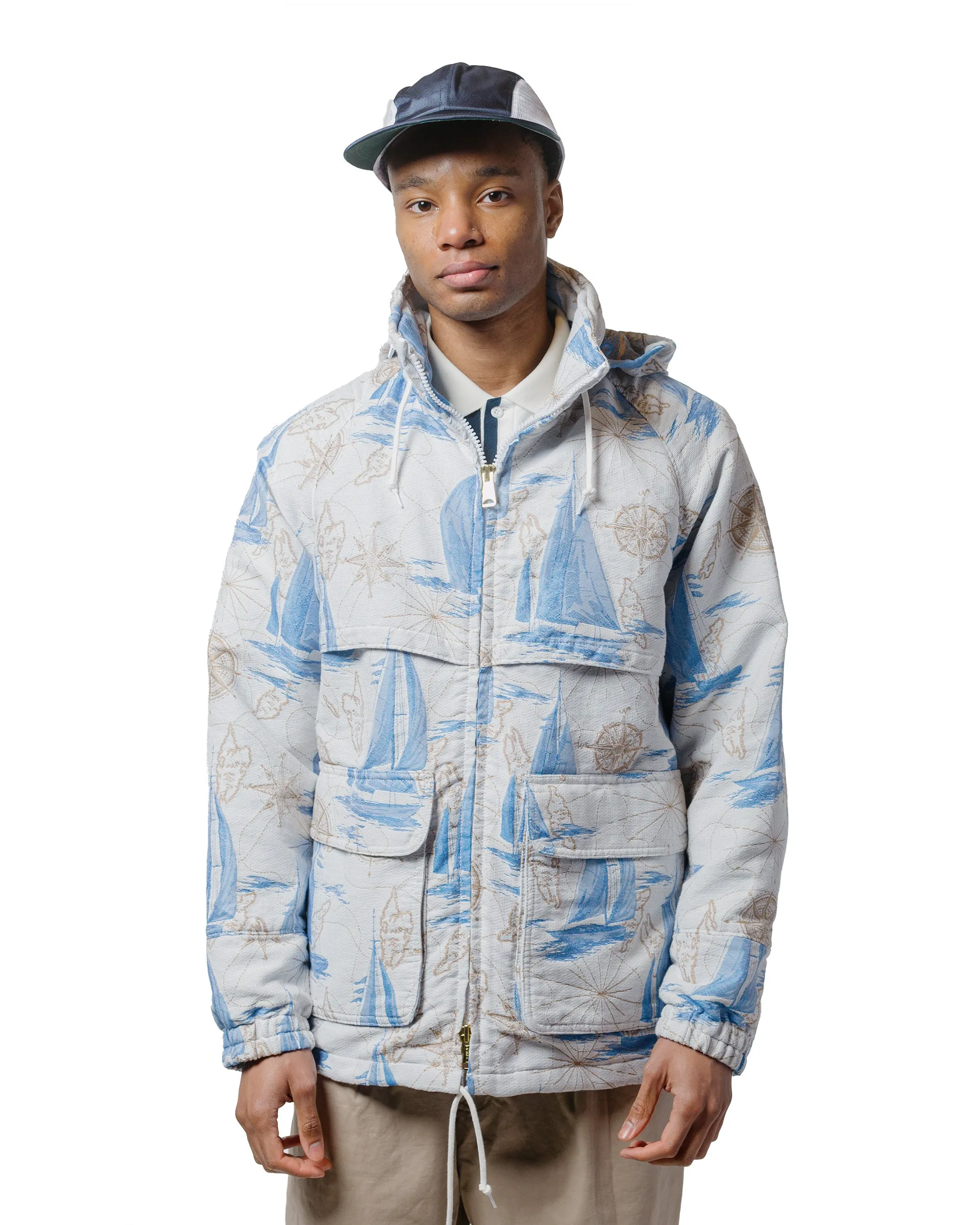 Beams Plus Sperry Top-Sider Sailing Jacket Bay Yacht Jacquard Yacht & Nautical sold by Lost & Found product image thumbnail 2