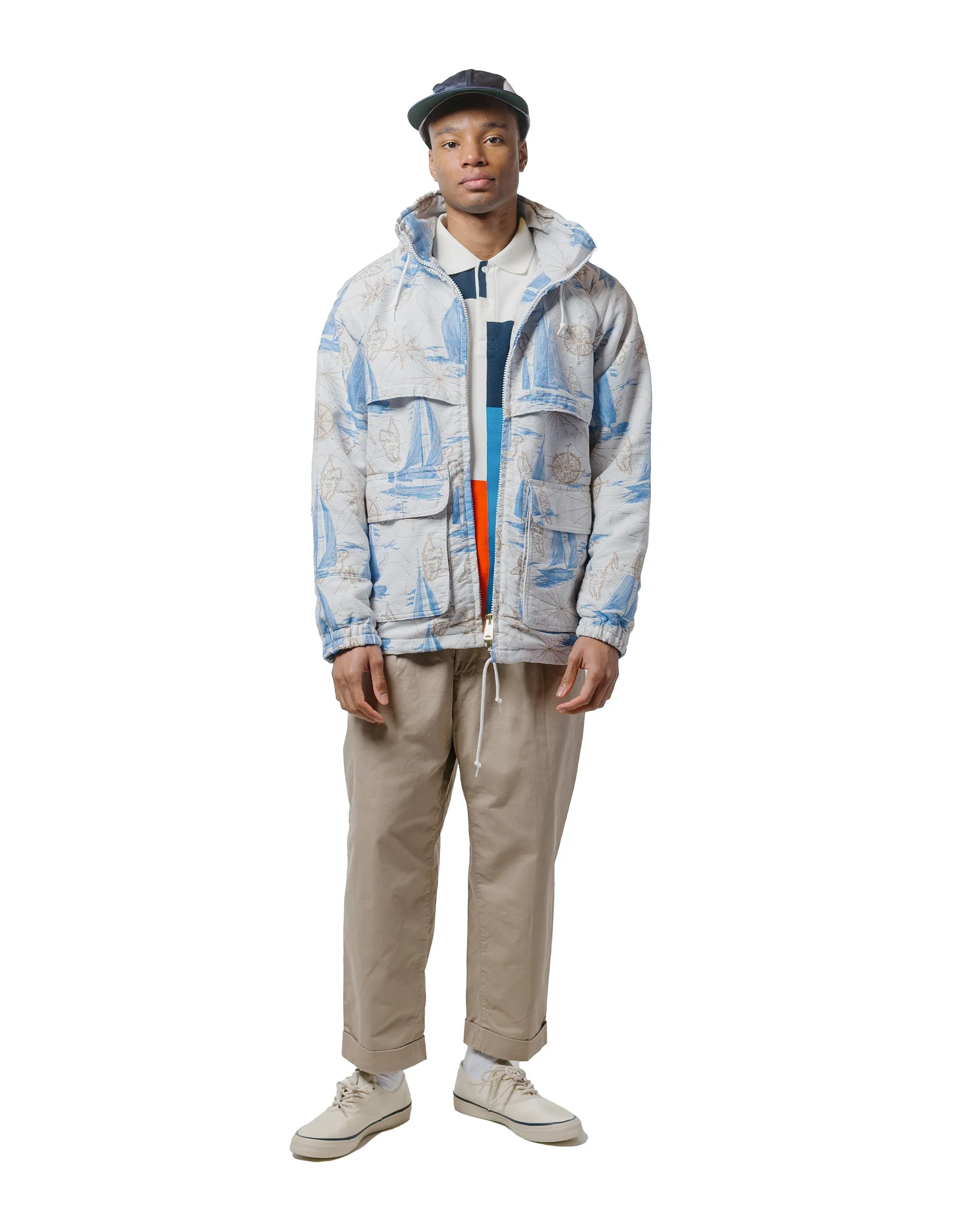 Beams Plus Sperry Top-Sider Sailing Jacket Bay Yacht Jacquard Yacht & Nautical sold by Lost & Found product image thumbnail 4