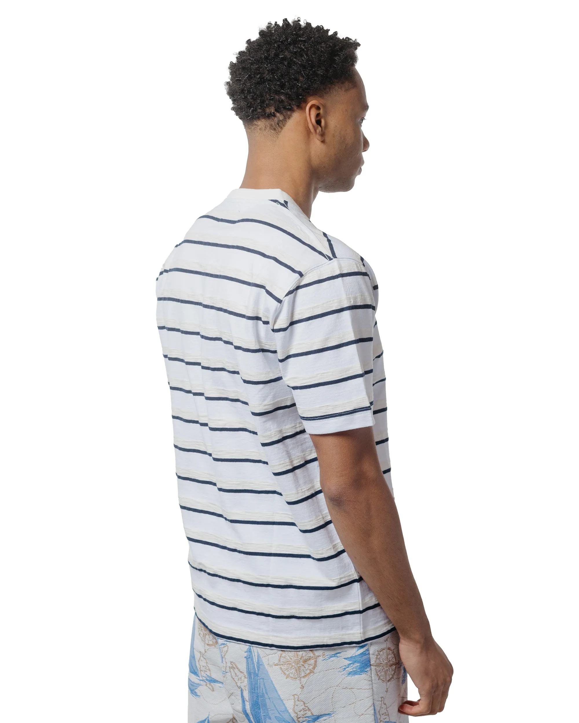 Beams Plus Sperry Top-Sider Pocket Tee Stripe White sold by Lost & Found product image thumbnail 4