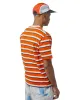 Beams Plus Sperry Top-Sider Pocket Tee Stripe BP Orange sold by Lost & Found