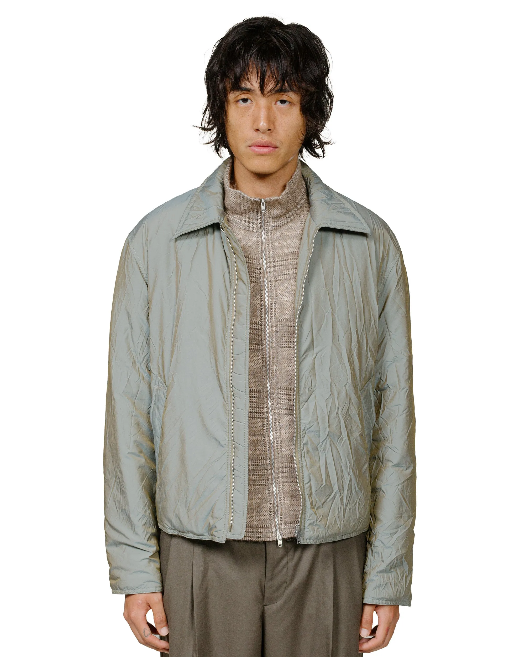 Our Legacy Slight Jacket Shining Olive Crinkle Solaro sold by Lost & Found product image thumbnail 2