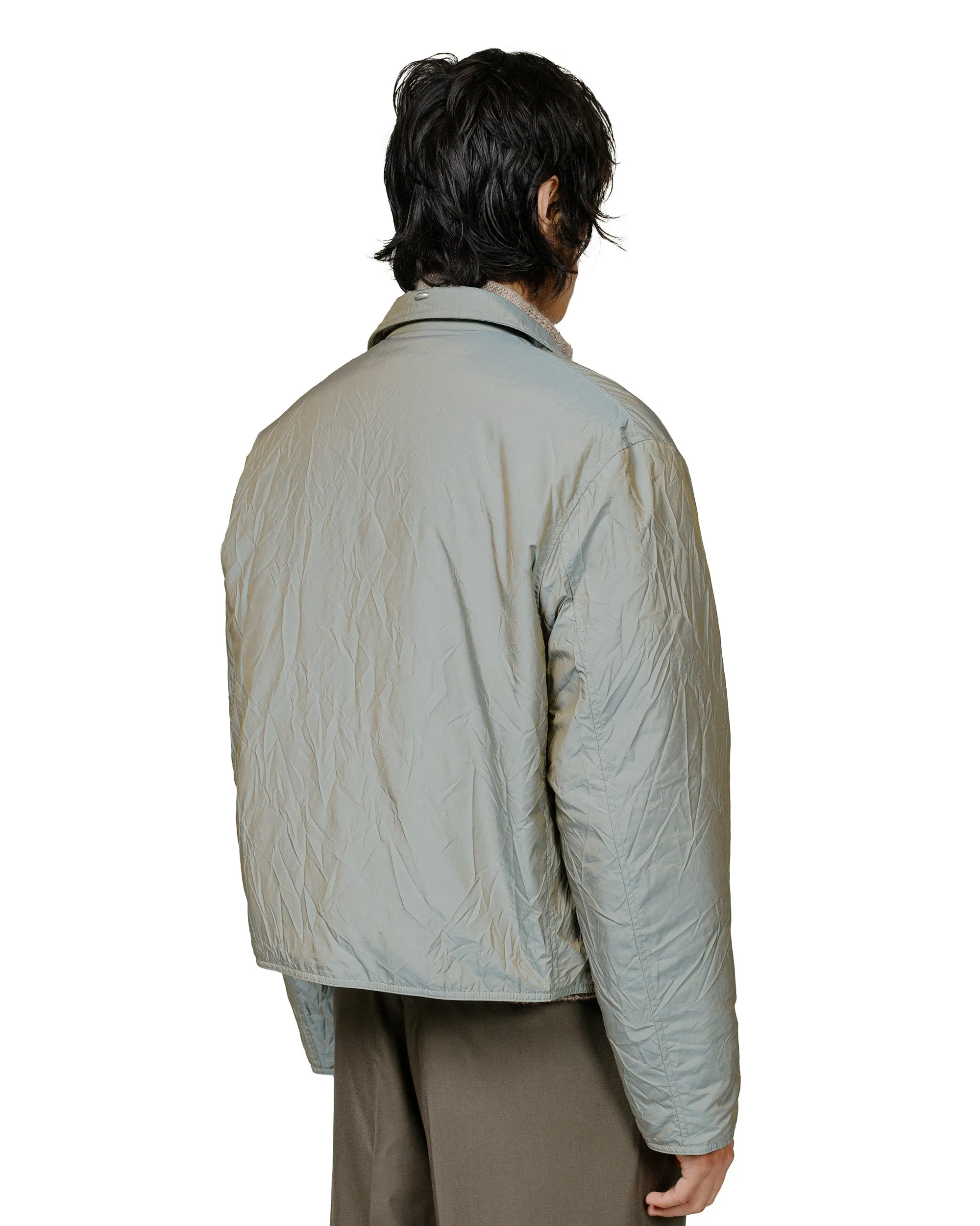 Our Legacy Slight Jacket Shining Olive Crinkle Solaro sold by Lost & Found product image thumbnail 3