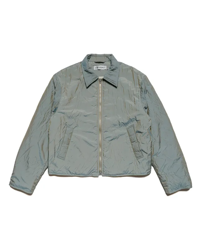 Our Legacy Slight Jacket Shining Olive Crinkle Solaro sold by Lost & Found