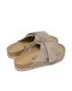 Birkenstock Kyoto Suede Taupe sold by Lost & Found