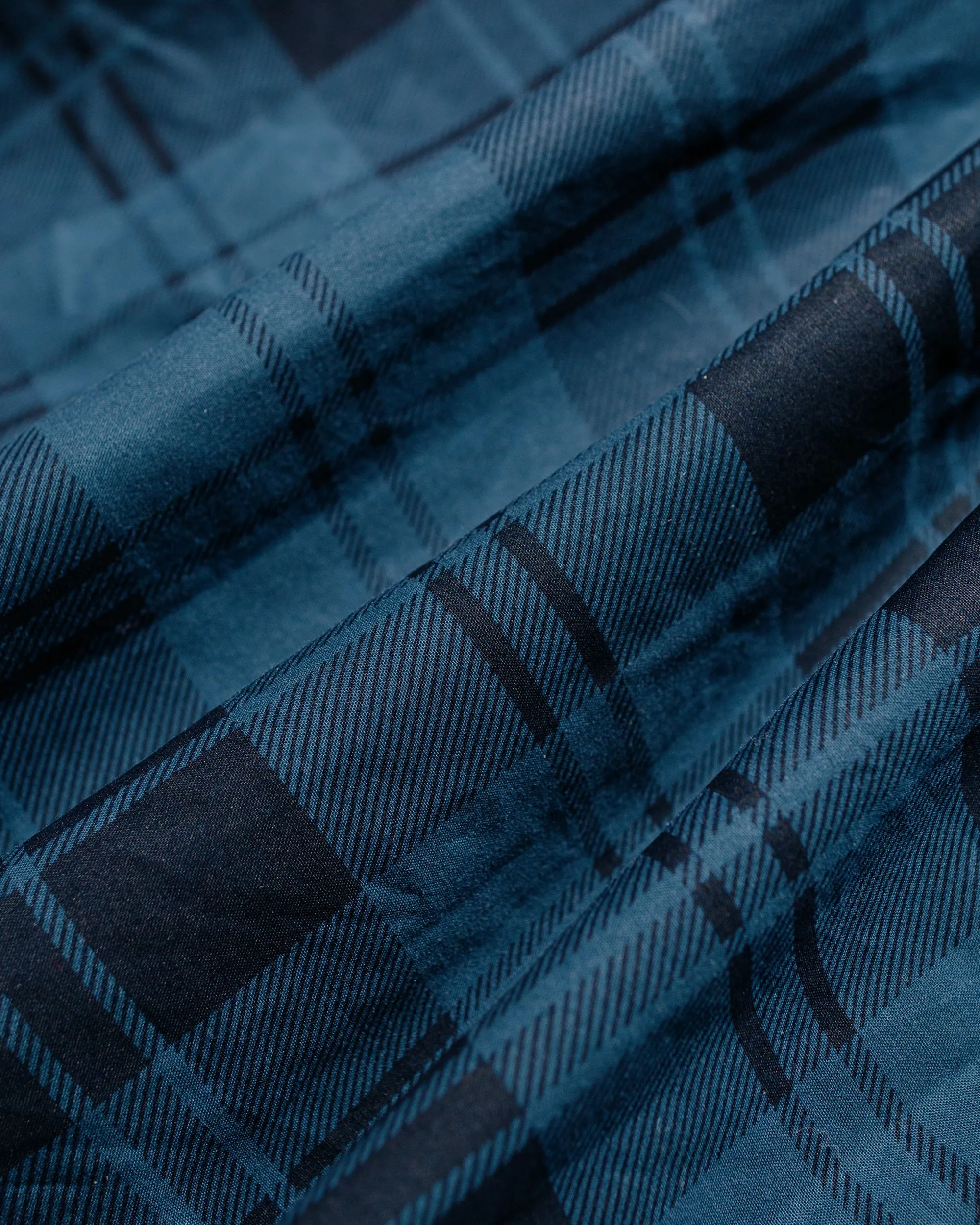 Barbour Transport Check Casual Jacket Navy Check sold by Lost & Found product image thumbnail 3