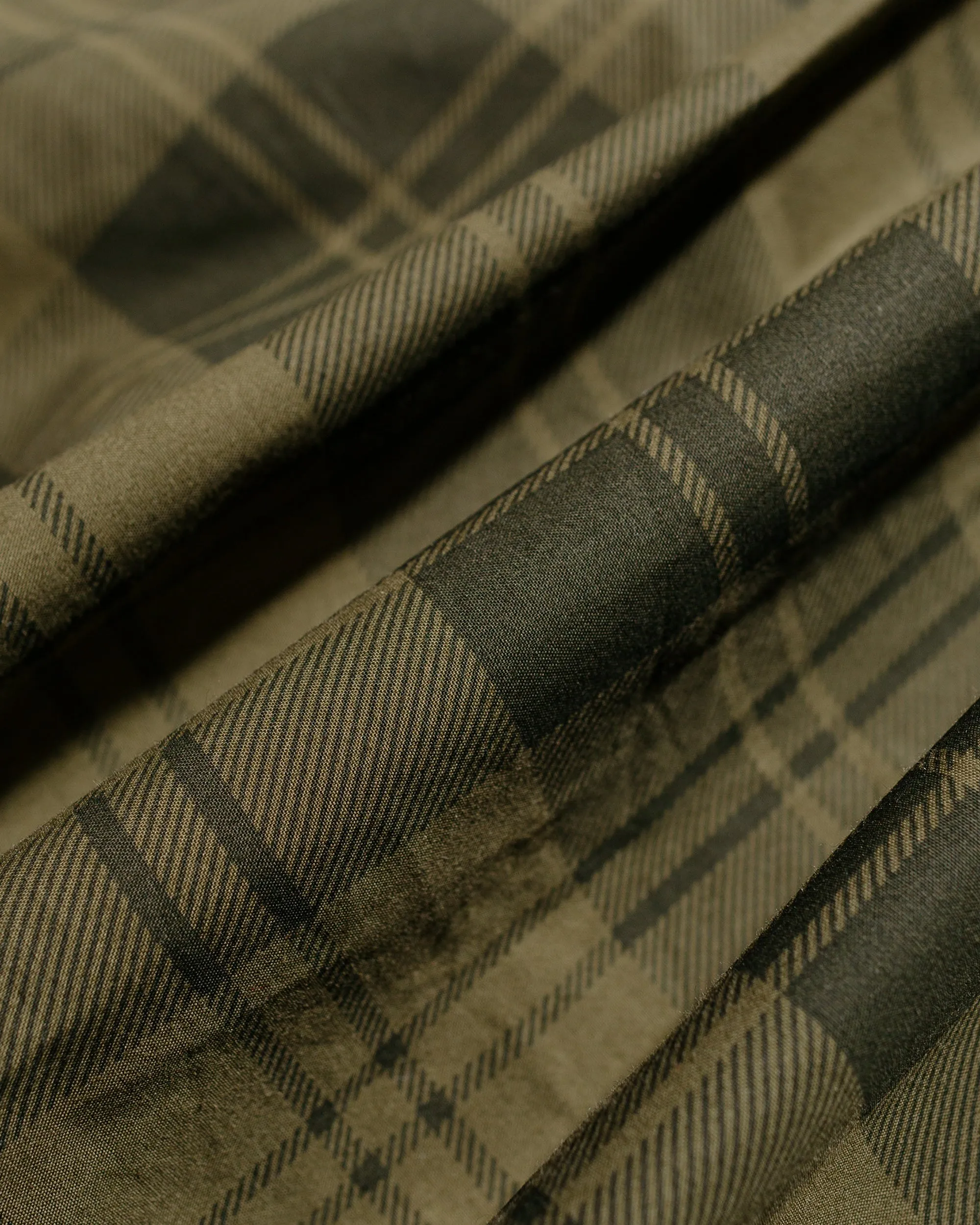 Barbour Transport Check Casual Jacket Olive Check sold by Lost & Found product image thumbnail 3