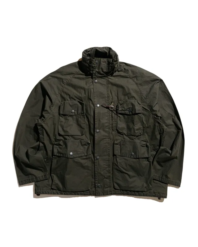 Barbour Westmorland Showerproof Jacket Pigment Green sold by Lost & Found