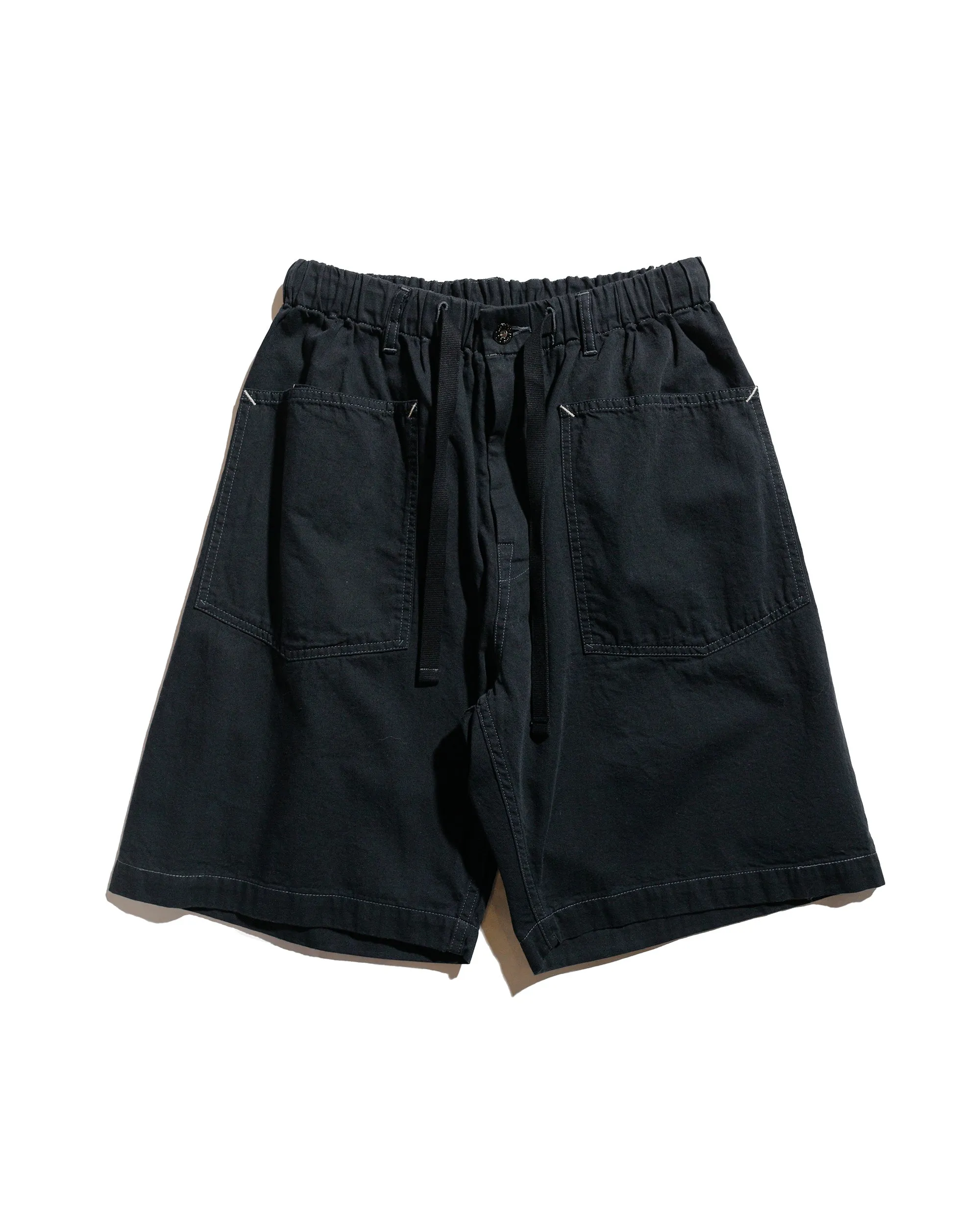 Post O'Alls E-Z Army-Navy Shorts 2 Vintage Twill Charcoal sold by Lost & Found
