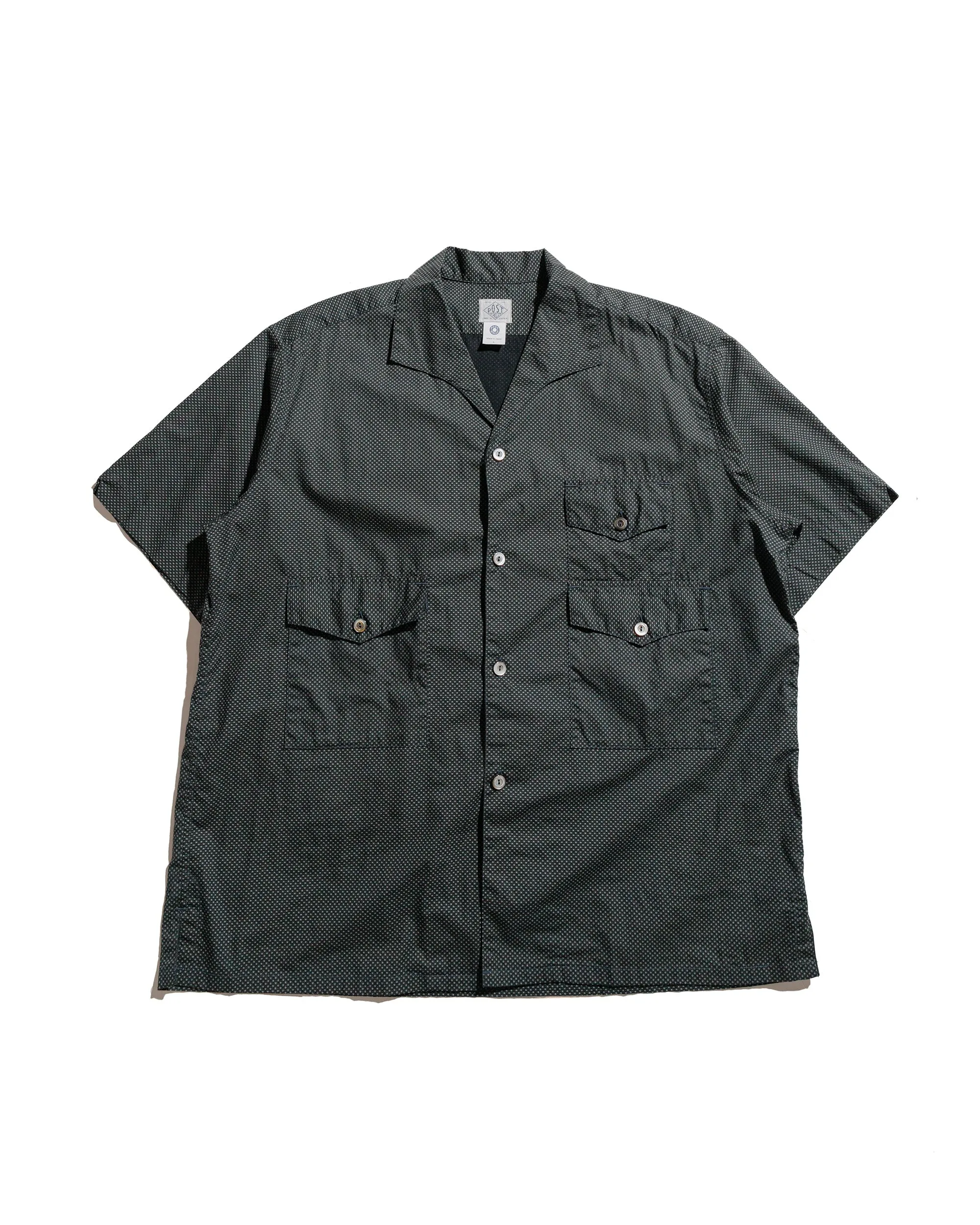 Post O'Alls Town & Country 2 Micro Print Grey sold by Lost & Found