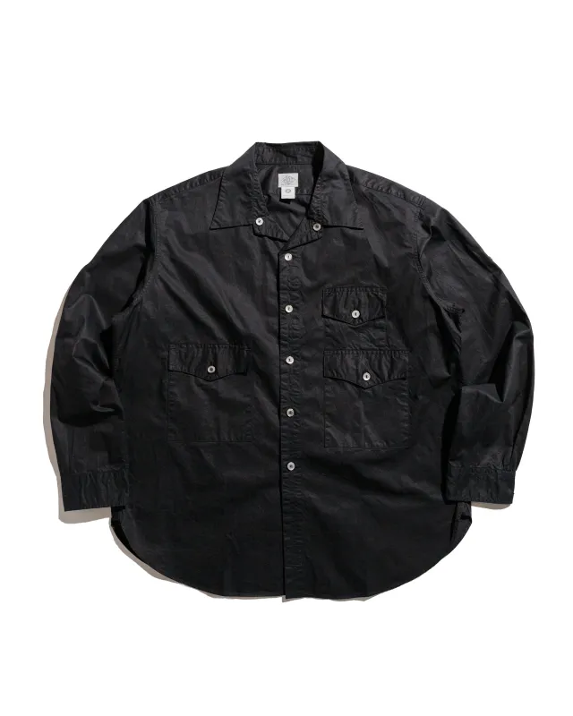 Post O'Alls Town & Country Safari Medium Weight Poplin Black sold by Lost & Found