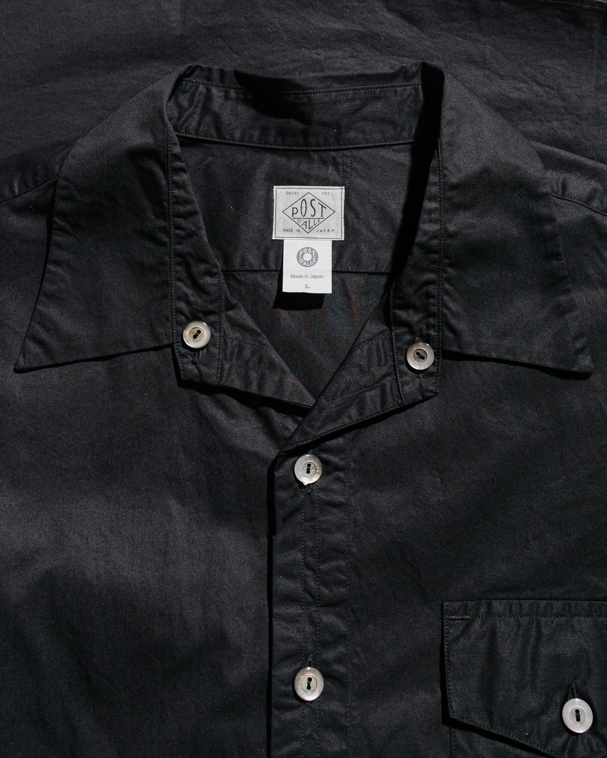 Post O'Alls Town & Country Safari Medium Weight Poplin Black sold by Lost & Found product image thumbnail 5