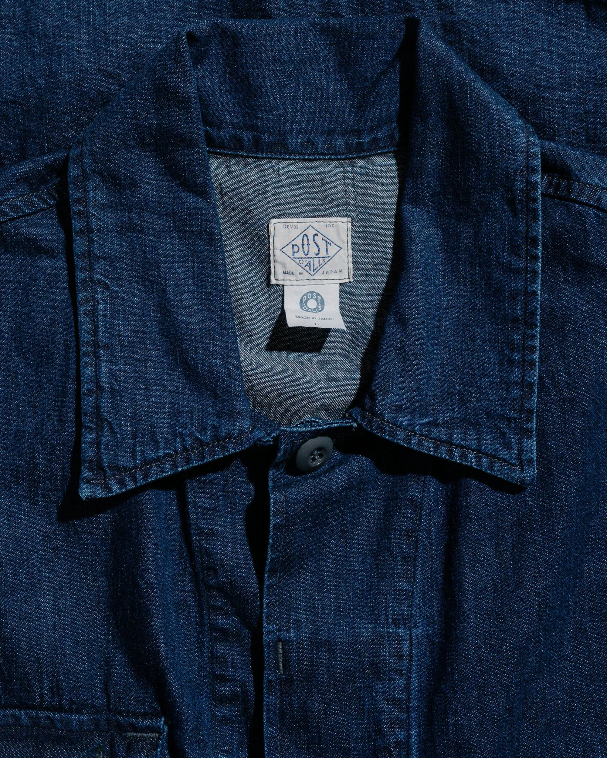 Post O'Alls BDU-R2 8oz. Indigo Denim Deep Wash sold by Lost & Found product image thumbnail 5
