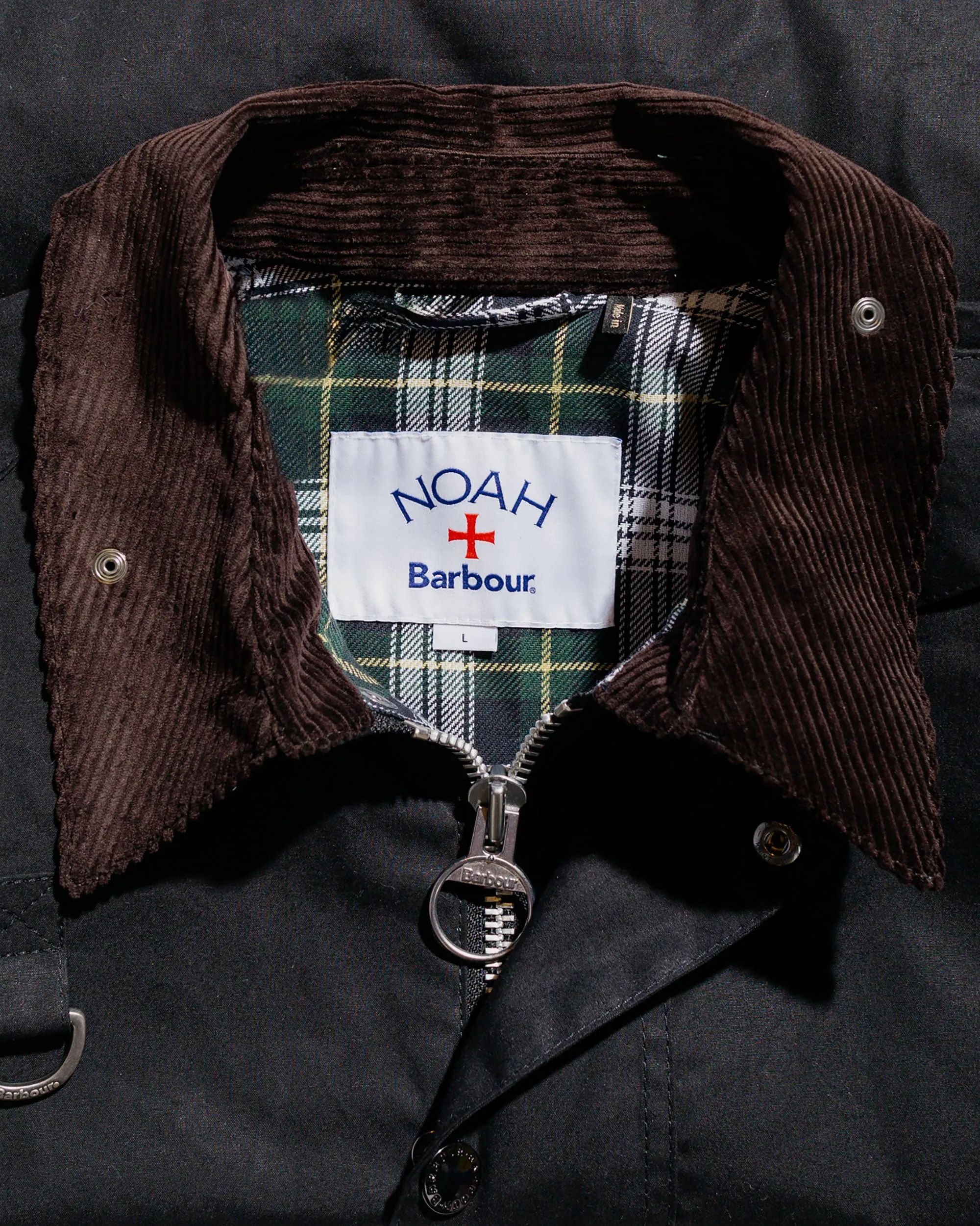 Barbour Noah Wading Casual Jacket Black sold by Lost & Found product image thumbnail 5