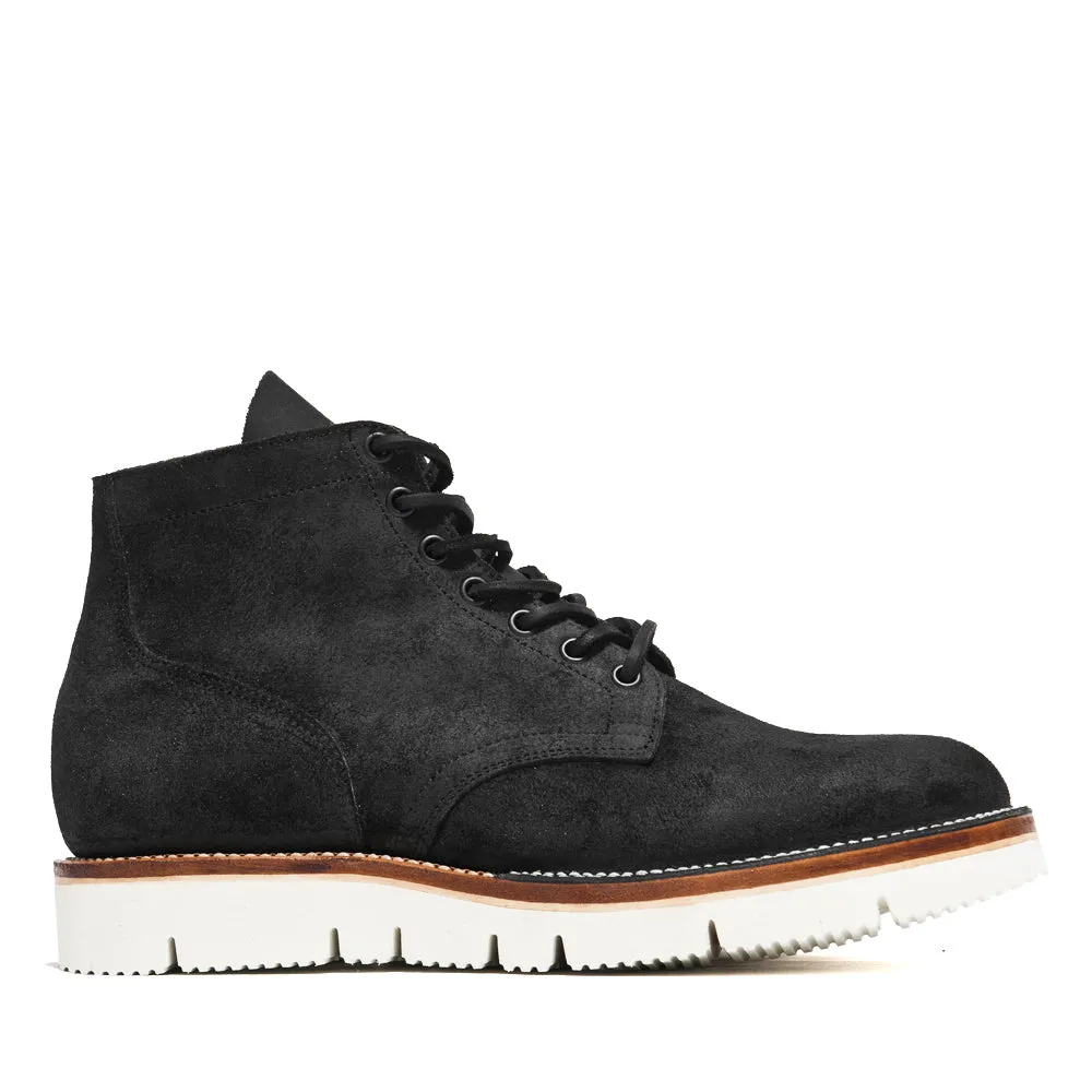 Viberg Charcoal Chamois Roughout Service Boot sold by Lost & Found