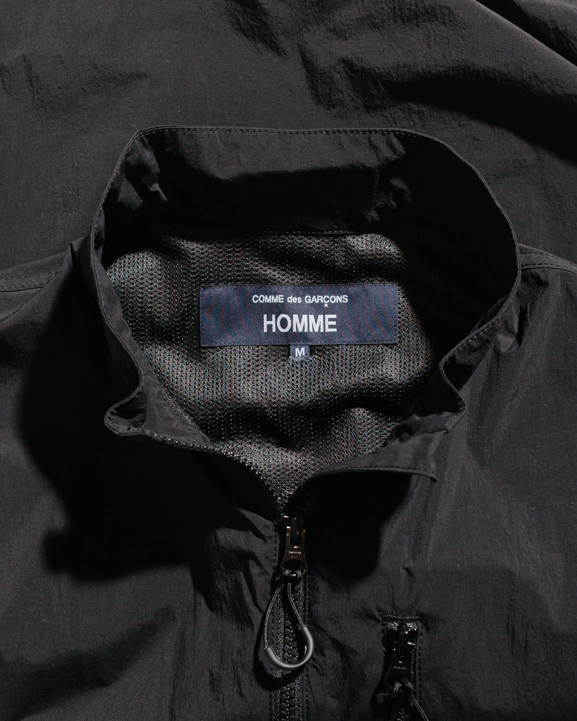 Comme des Garçons HOMME Nylon Typewriter Vest Black sold by Lost & Found product image thumbnail 5