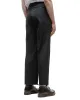 Auralee Light Wool Max Gabardine Two-Tuck Slacks Top Black sold by Lost & Found