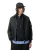 Comme des Garçons HOMME Dry Oil Bomber Jacket Black sold by Lost & Found
