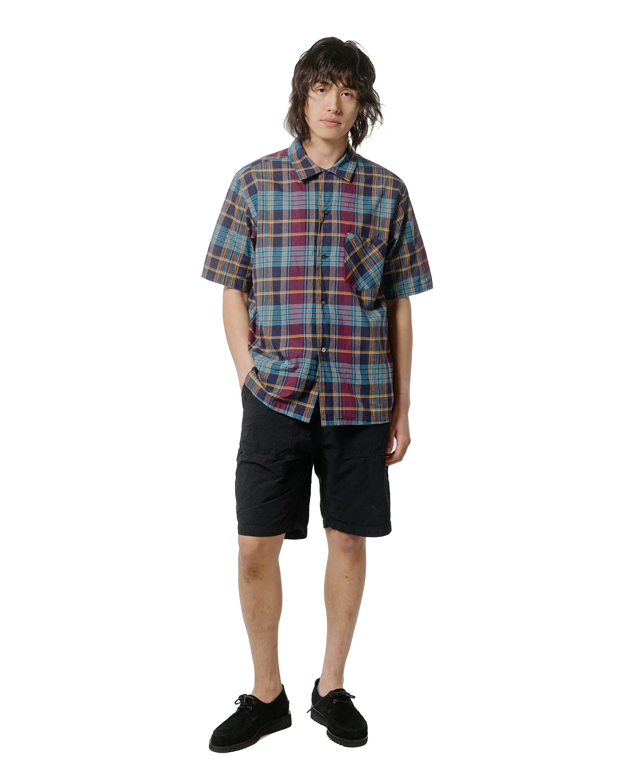 Sage de Cret High Density Cotton/Hemp Peg Top Baker Shorts Black sold by Lost & Found product image thumbnail 4