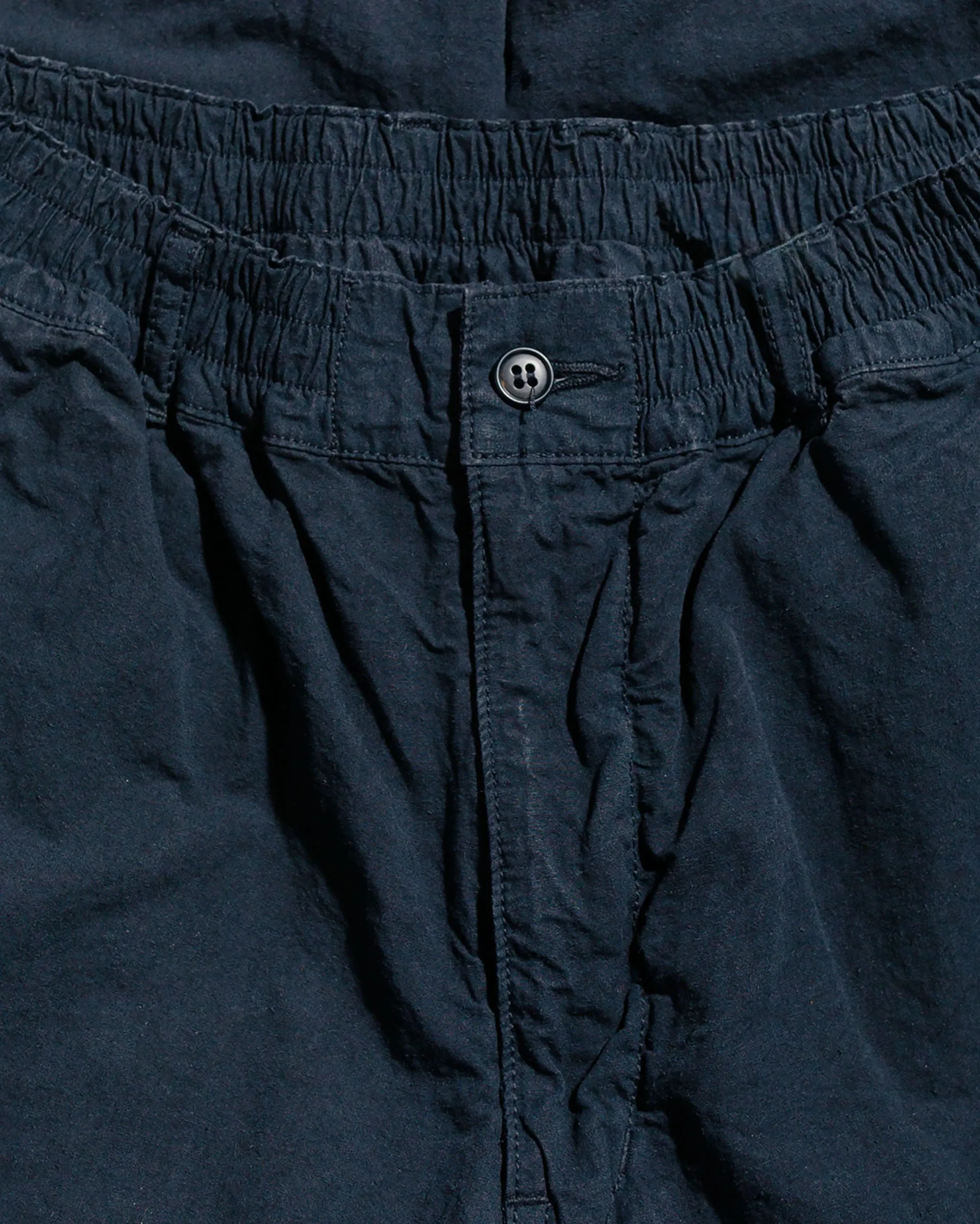 Sage de Cret High Density Cotton/Hemp Tapered Pants Navy sold by Lost & Found product image thumbnail 5