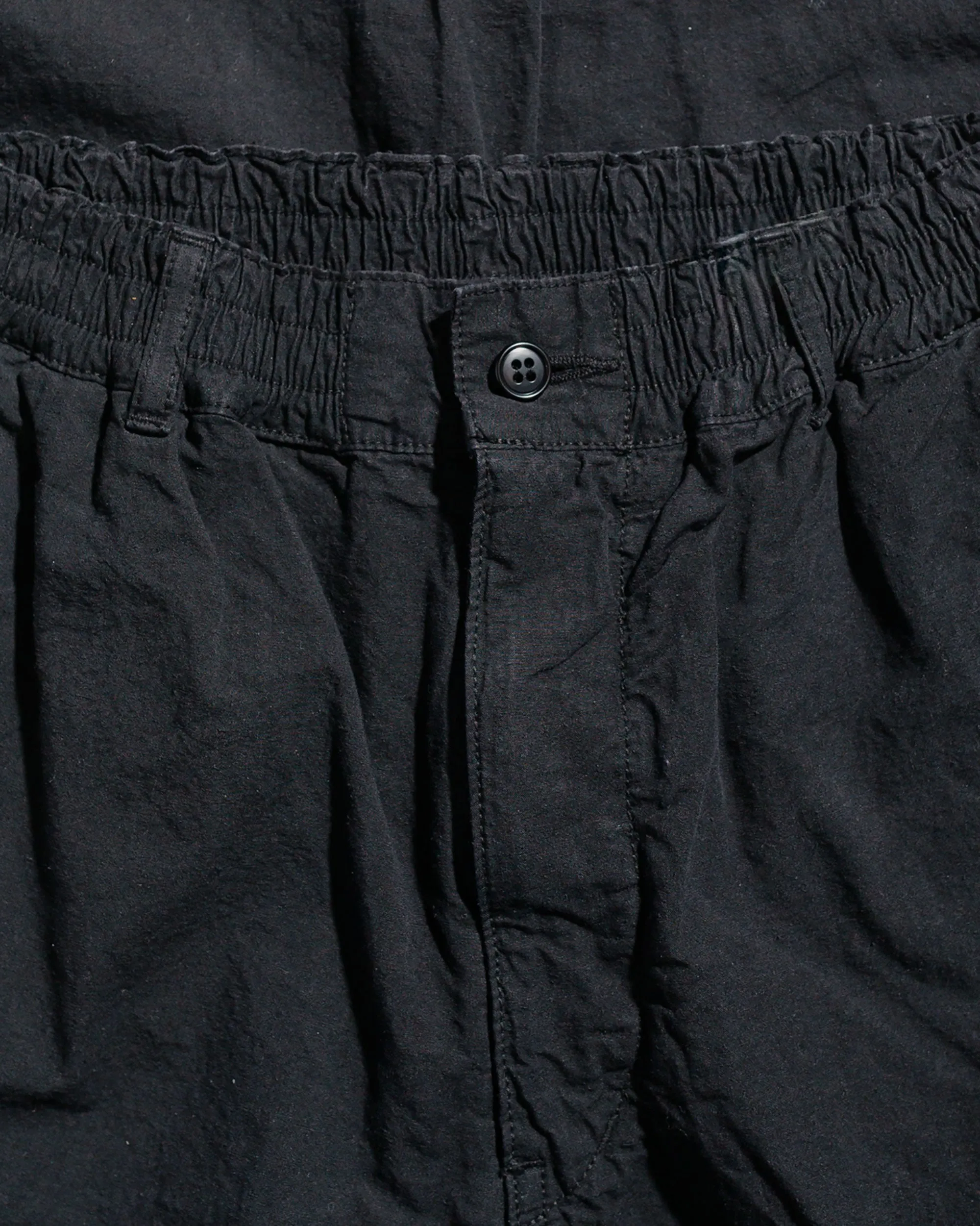 Sage de Cret High Density Cotton/Hemp Tapered Pants Black sold by Lost & Found product image thumbnail 5