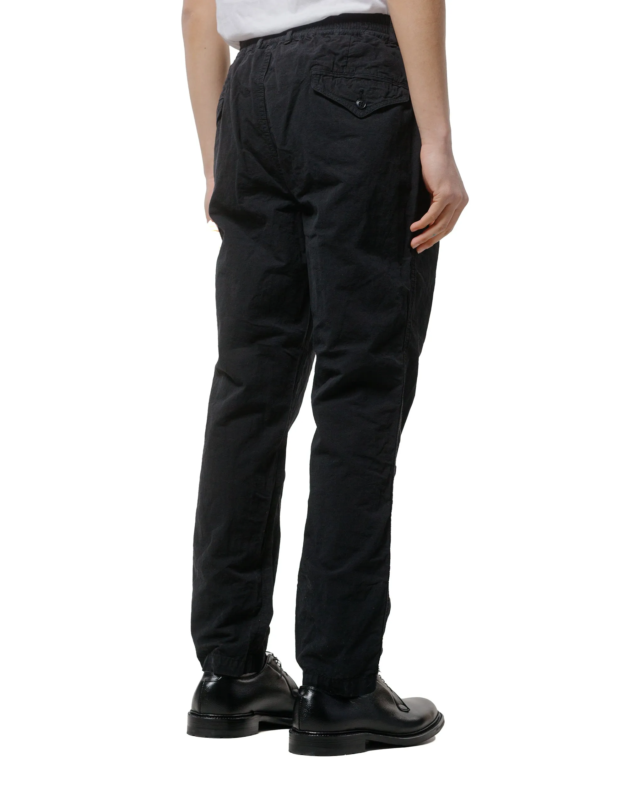 Sage de Cret High Density Cotton/Hemp Tapered Pants Black sold by Lost & Found product image thumbnail 3