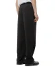 Sage de Cret Polyester/Rayon Twill Single Pleated Wide Pants Black sold by Lost & Found