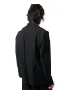 Sage de Cret Wool/Linen Tumbler Three Button Tailored Jacket Black sold by Lost & Found