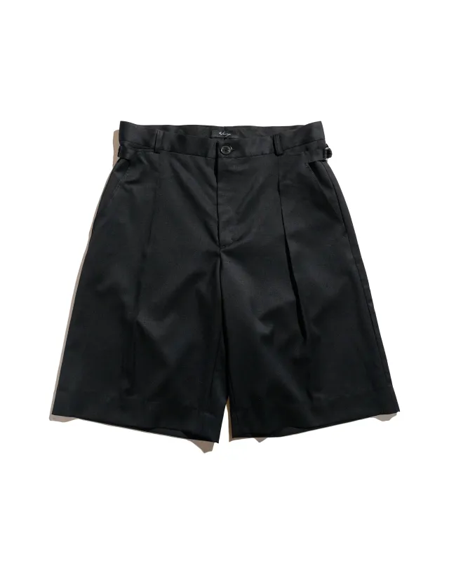 Wanze Cinch Short Tropical Wool Black sold by Lost & Found