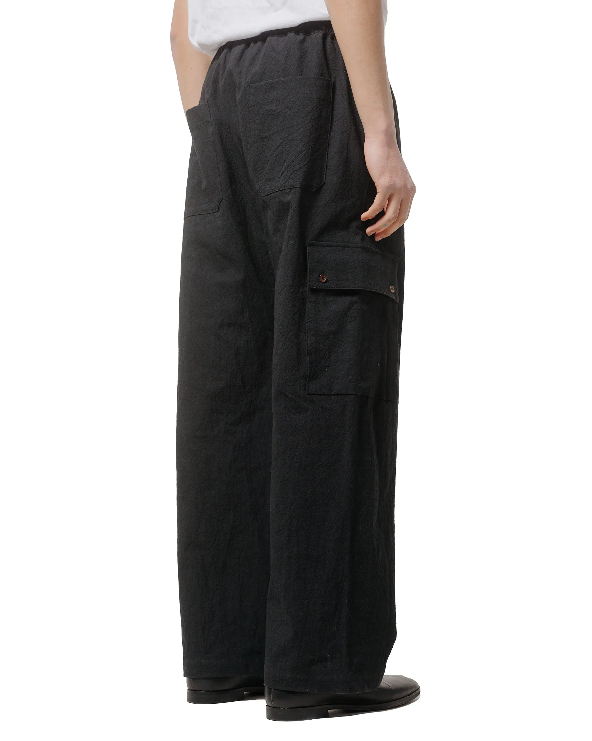 Wanze Easy Pant Cotton Hemp Black sold by Lost & Found product image thumbnail 3