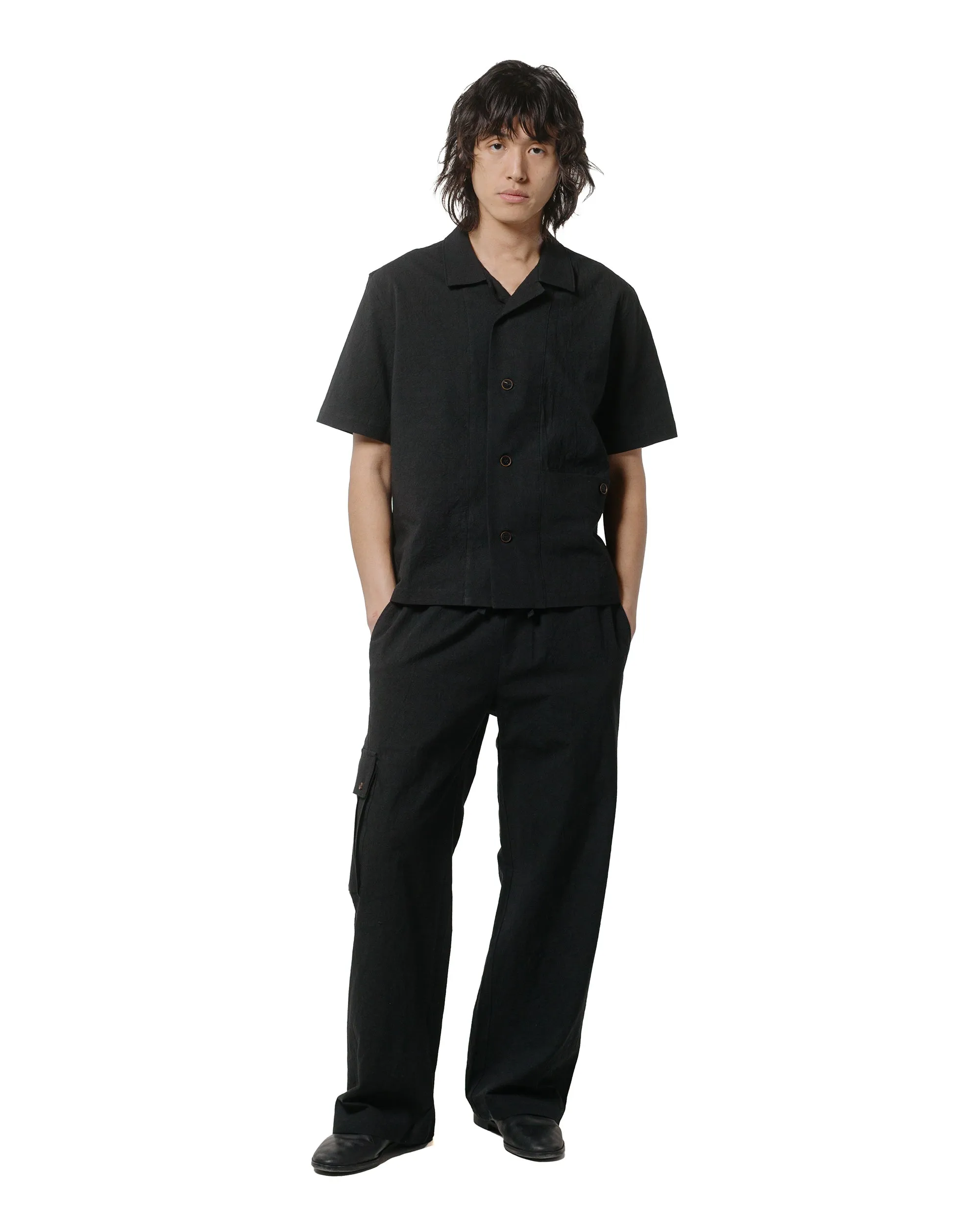 Wanze Easy Pant Cotton Hemp Black sold by Lost & Found product image thumbnail 4