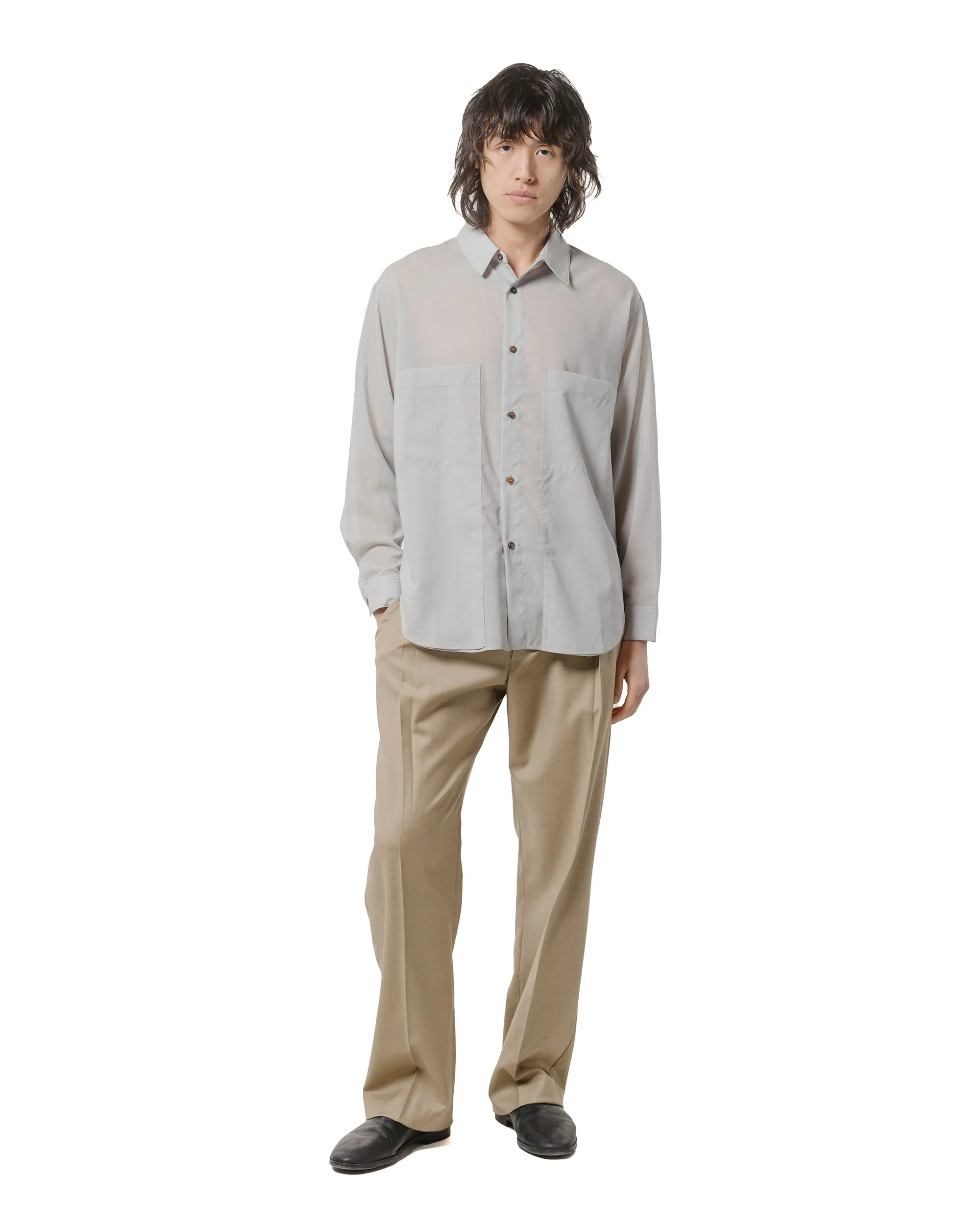 Wanze Cinch Trouser Tropical Wool Sand sold by Lost & Found product image thumbnail 4