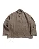 Wanze Work Smock Natural Linen Taupe sold by Lost & Found