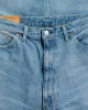 KAPTAIN SUNSHINE 5P Zipper Front Denim Pants Indigo Vintage Wash sold by Lost & Found