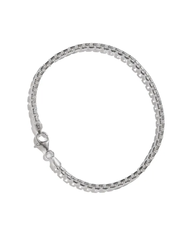 Lost & Found Box Link Bracelet sold by Lost & Found