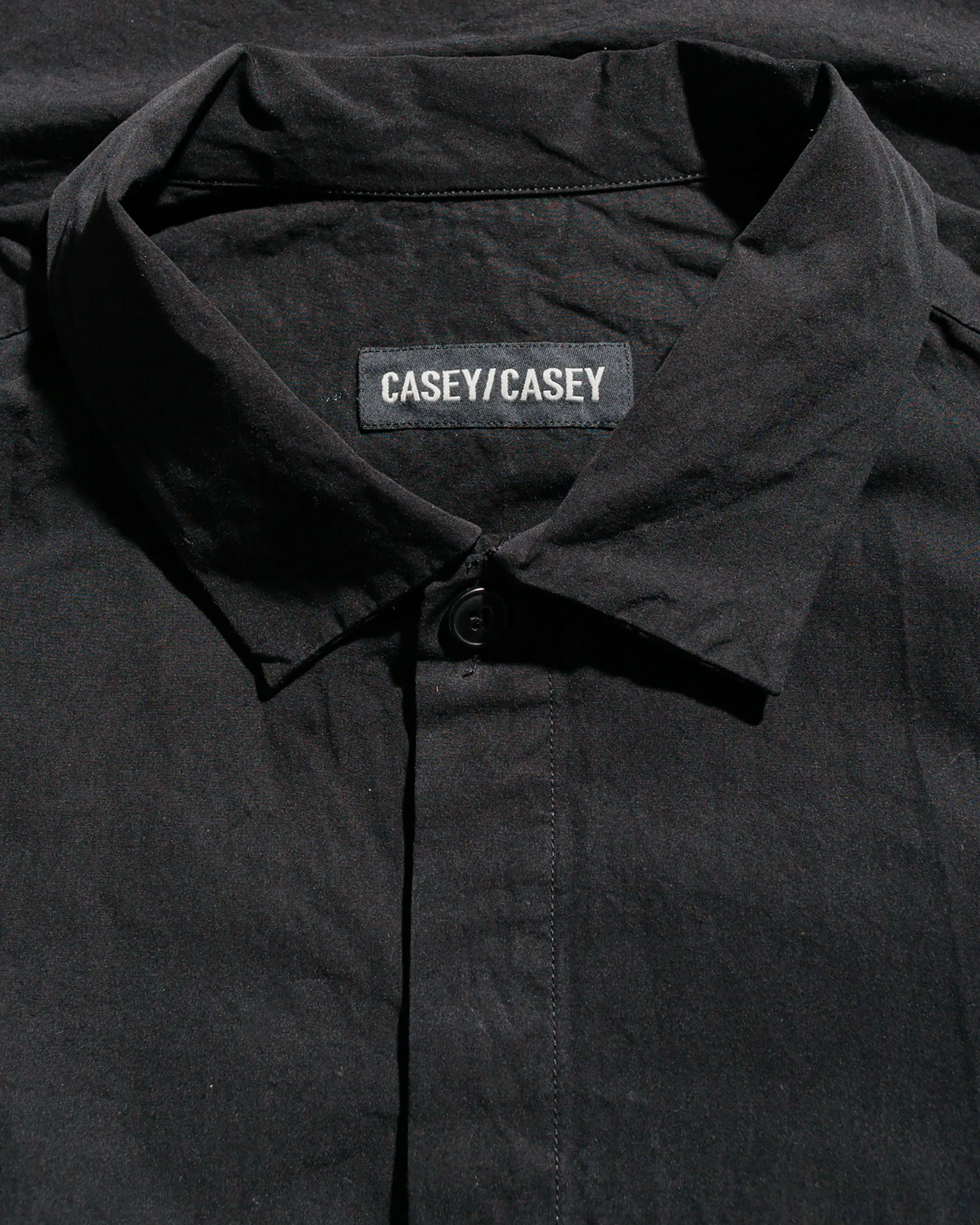 CASEY CASEY Volt Shirt Paper Cot Black sold by Lost & Found product image thumbnail 5